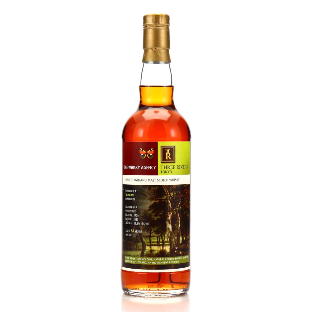 Tomatin 1976 Whisky Agency 34 Year Old / Three Rivers