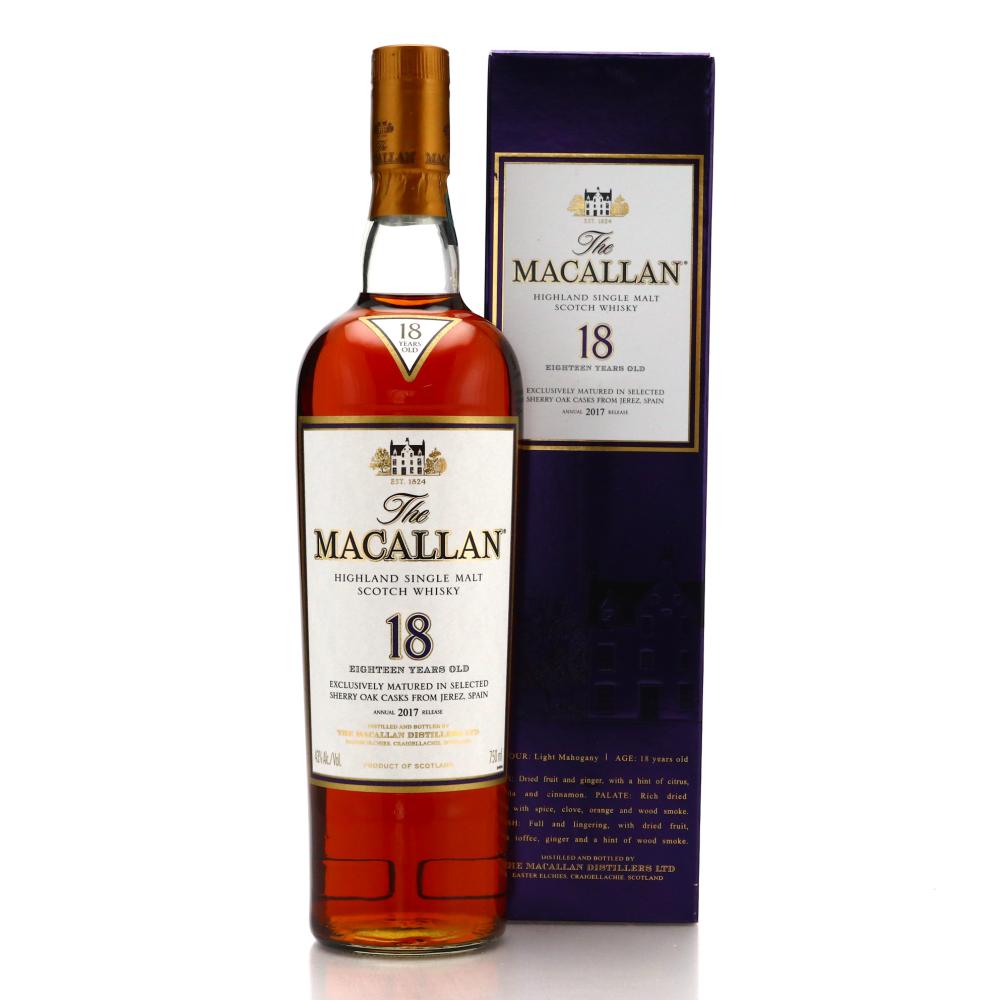 Macallan 18 Year Old 2017 Release 75cl