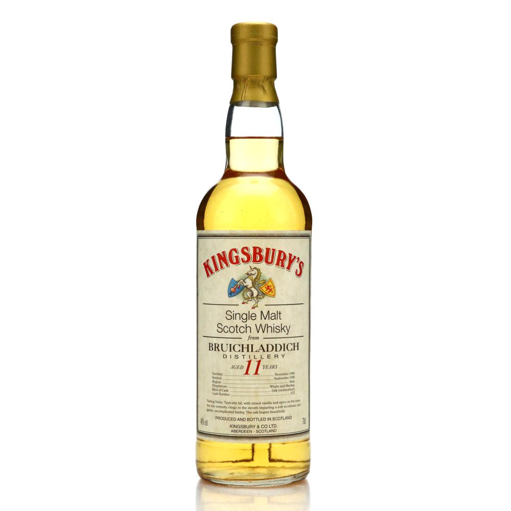 Bruichladdich 1986 Kingsbury 11 Year Old