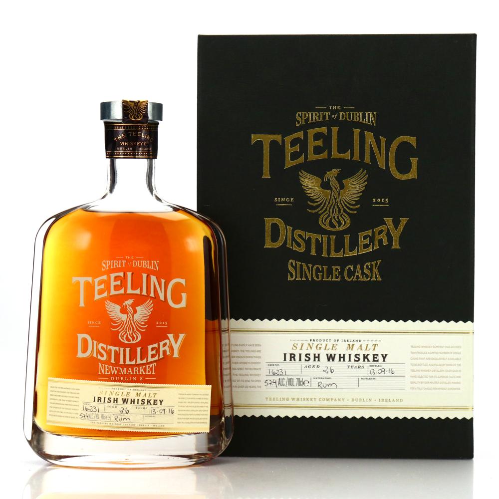 Teeling Whiskey 26 Year Old Single Rum Cask #16231