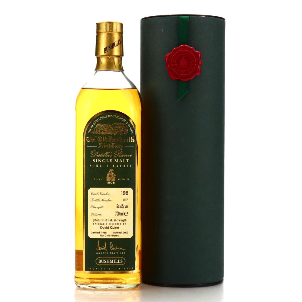 Bushmills 1988 Distiller's Reserve Single Cask #15988 / David Quinn