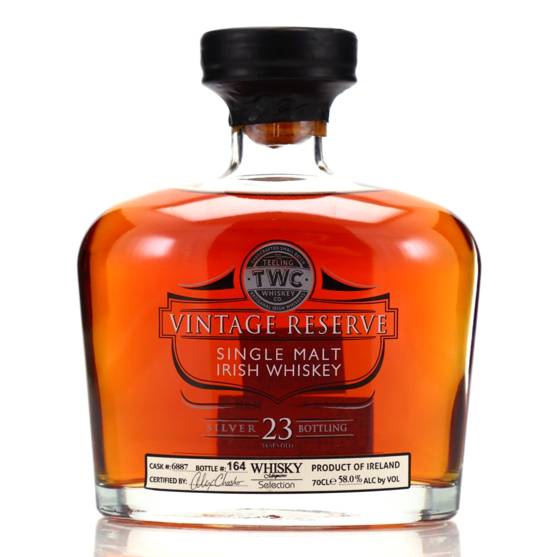 Teeling Whiskey 23 Year Old Vintage Reserve #6887 / Silver Bottling - Whisky Magazine