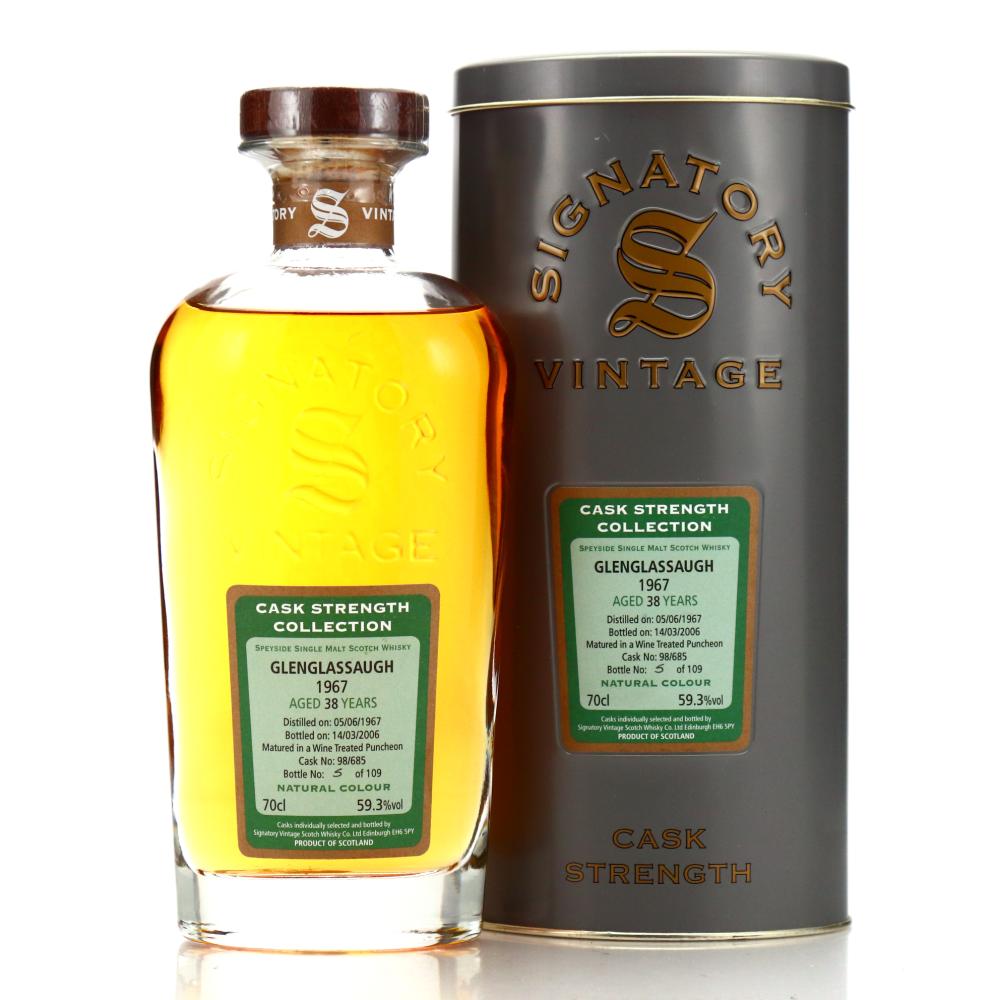 Glenglassaugh 1967 Signatory Vintage 38 Year Old Cask Strength