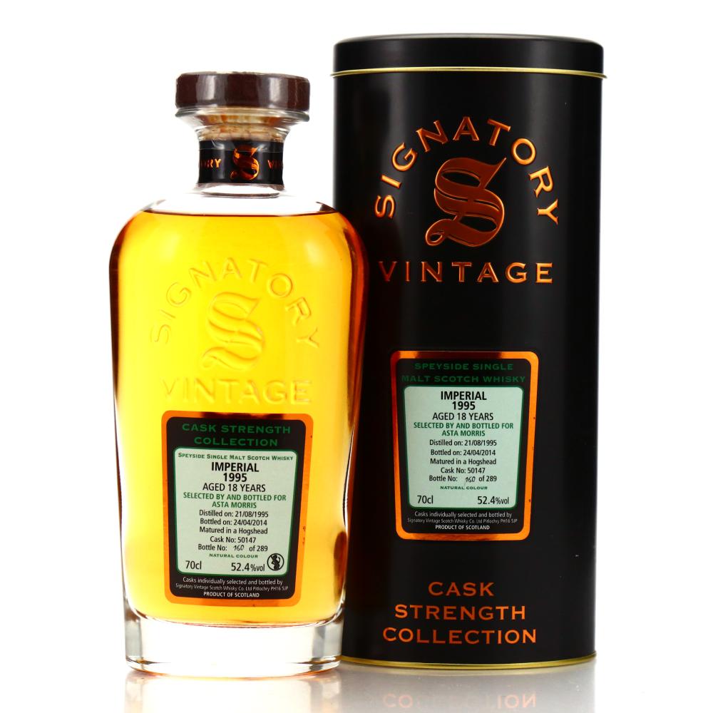 Imperial 1995 Signatory Vintage 18 Year Old Cask Strength / Asta Morris