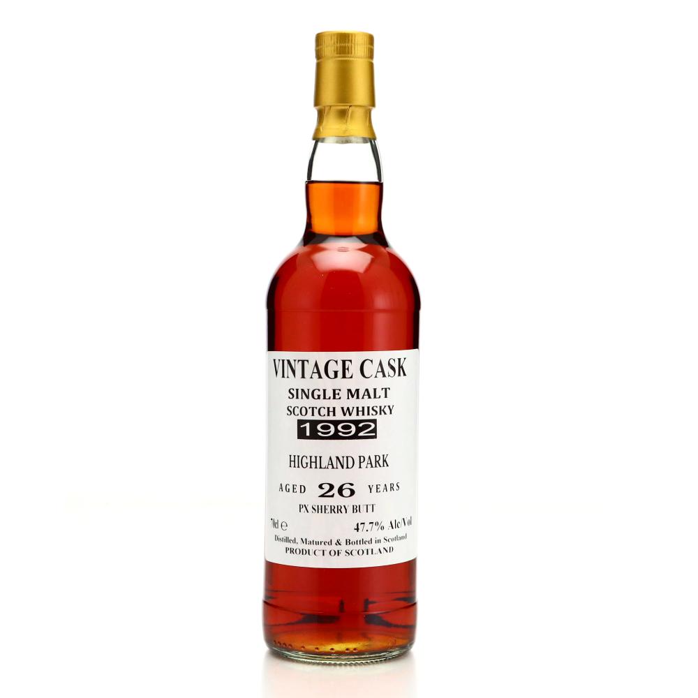 Highland Park 1992 Vintage Cask 26 Year Old