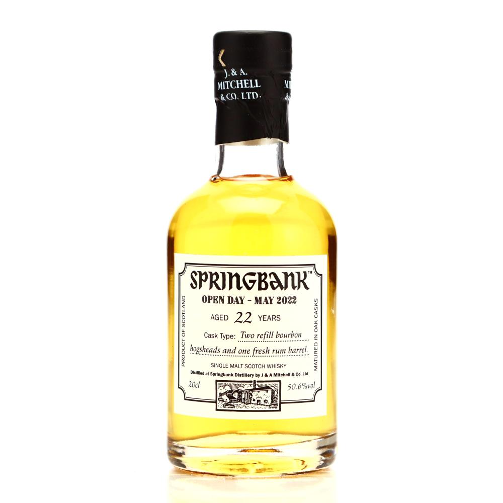 Springbank 22 Year Old Bourbon & Rum Casks 20cl / Campbeltown Malts Festival 2022