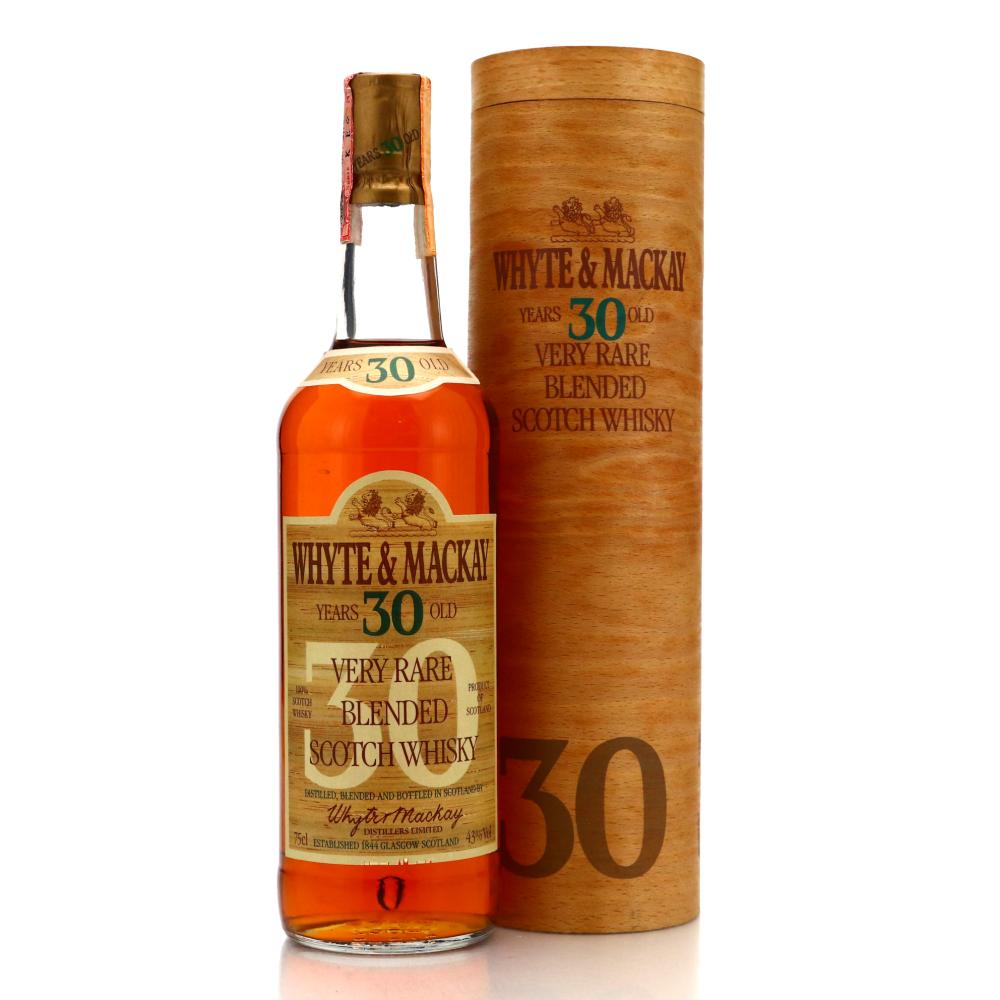 Whyte and Mackay 30 Year Old Very Rare 1980s