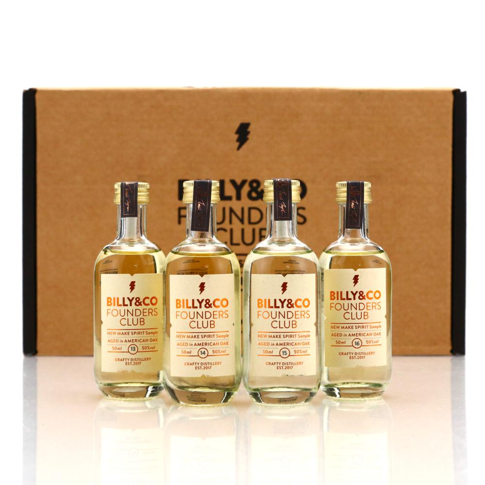 Billy and Co Founders Club New Make Spirit #13-16 Miniature x 4