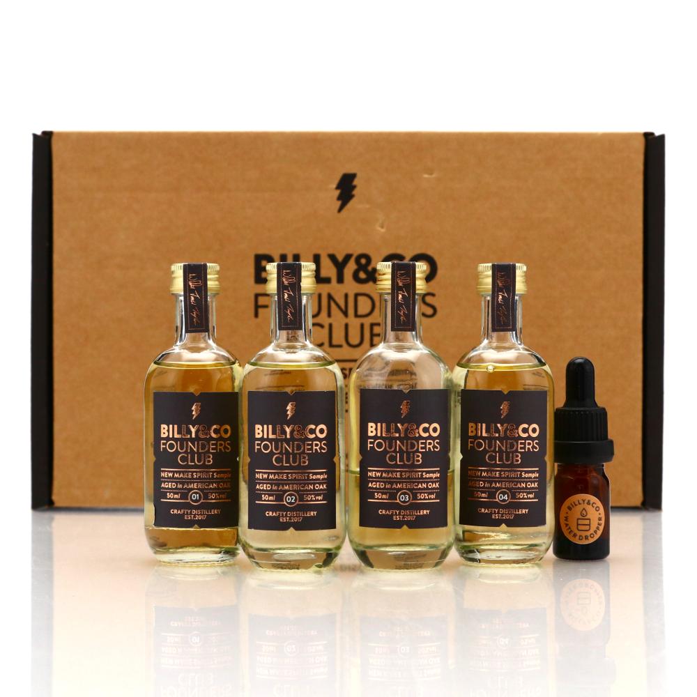 Billy and Co Founders Club New Make Spirit #1-4 Miniature x 4