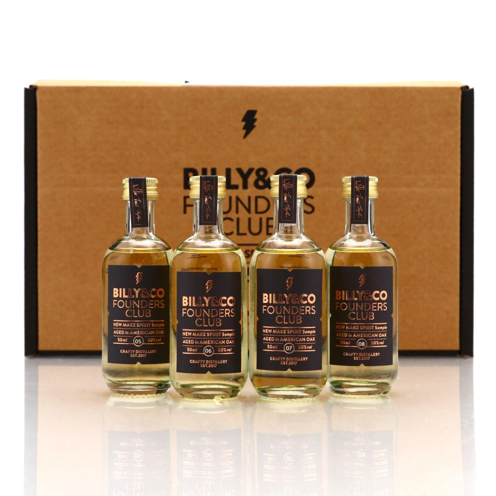 Billy and Co Founders Club New Make Spirit #5-8 Miniature x 4