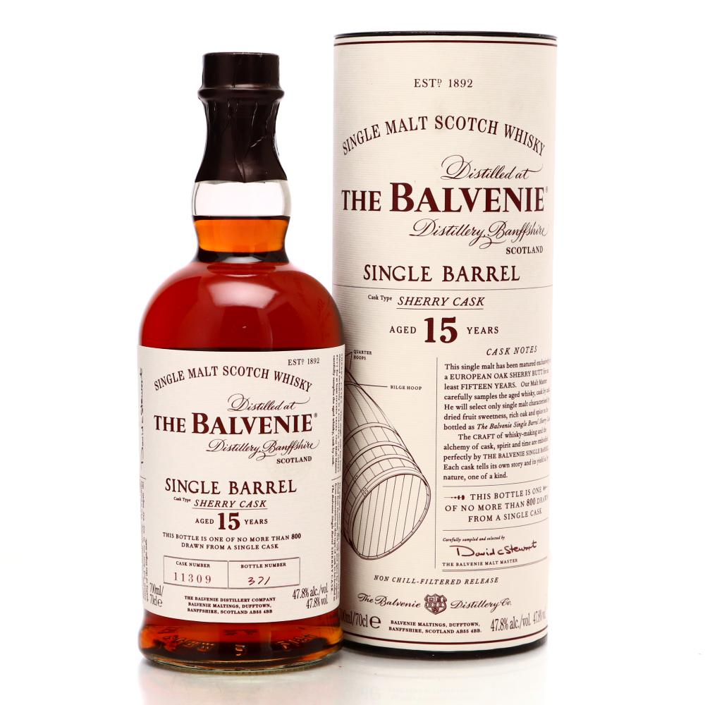 Balvenie 15 Year Old Sherry Cask Single Barrel #11309