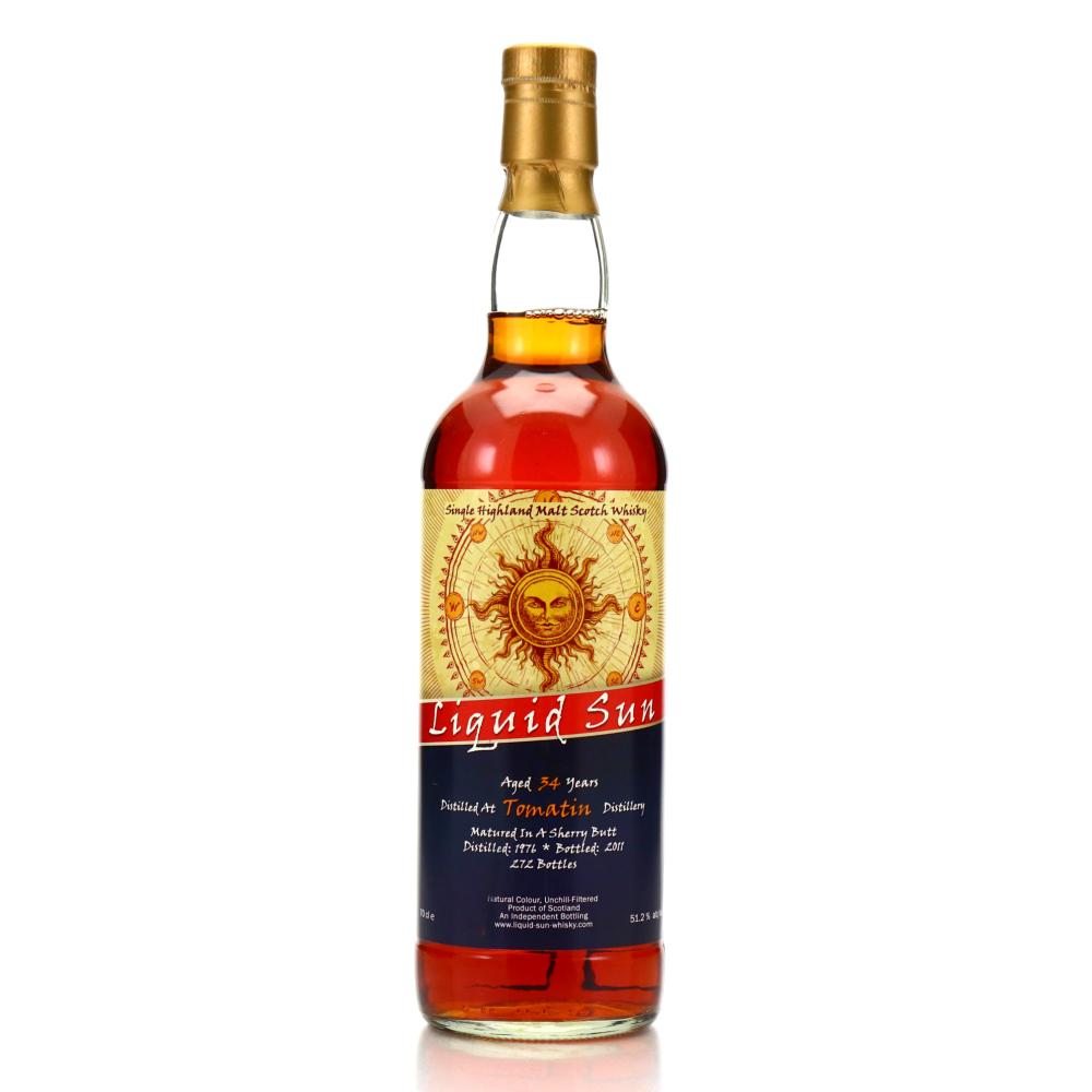 Tomatin 1976 Liquid Sun 34 Year Old