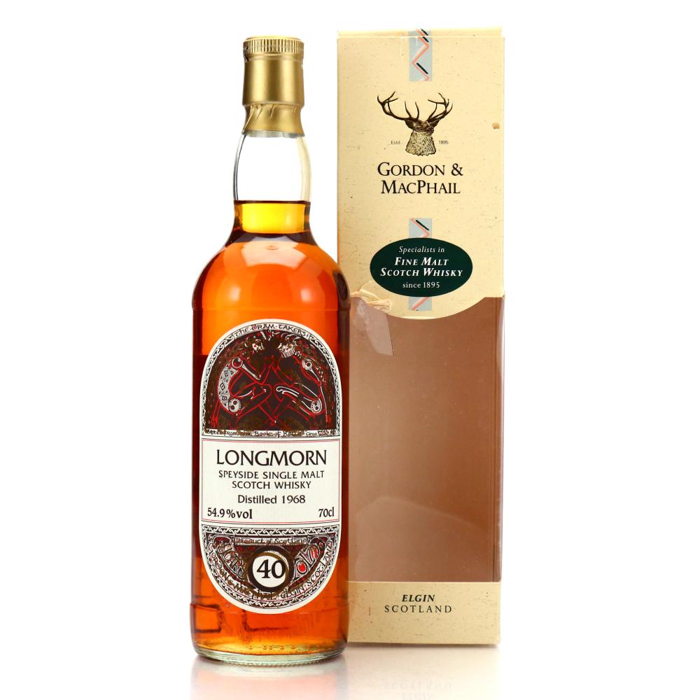 Longmorn 1968 Gordon and MacPhail​ 40 Year Old 'Book of Kells' / Japan Import System