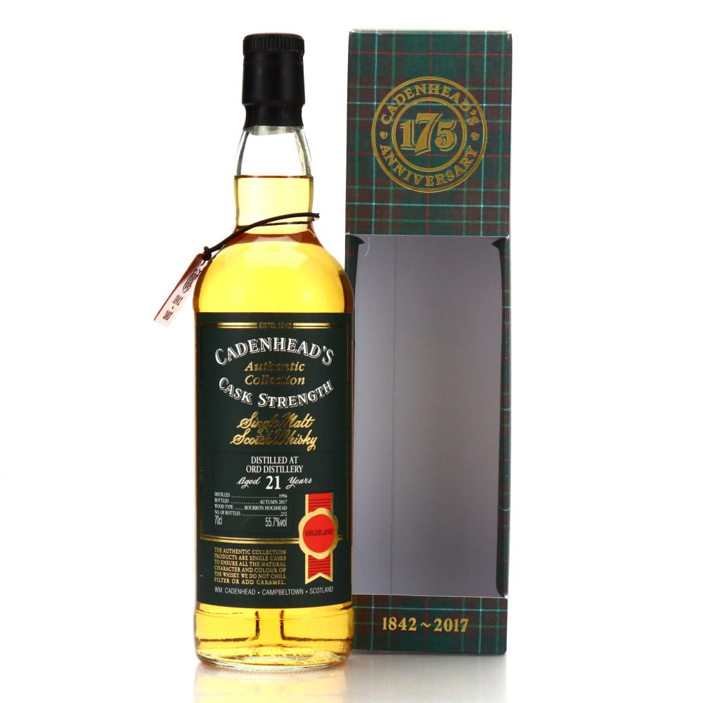 Glen Ord 1996 Cadenhead's 21 Year Old
