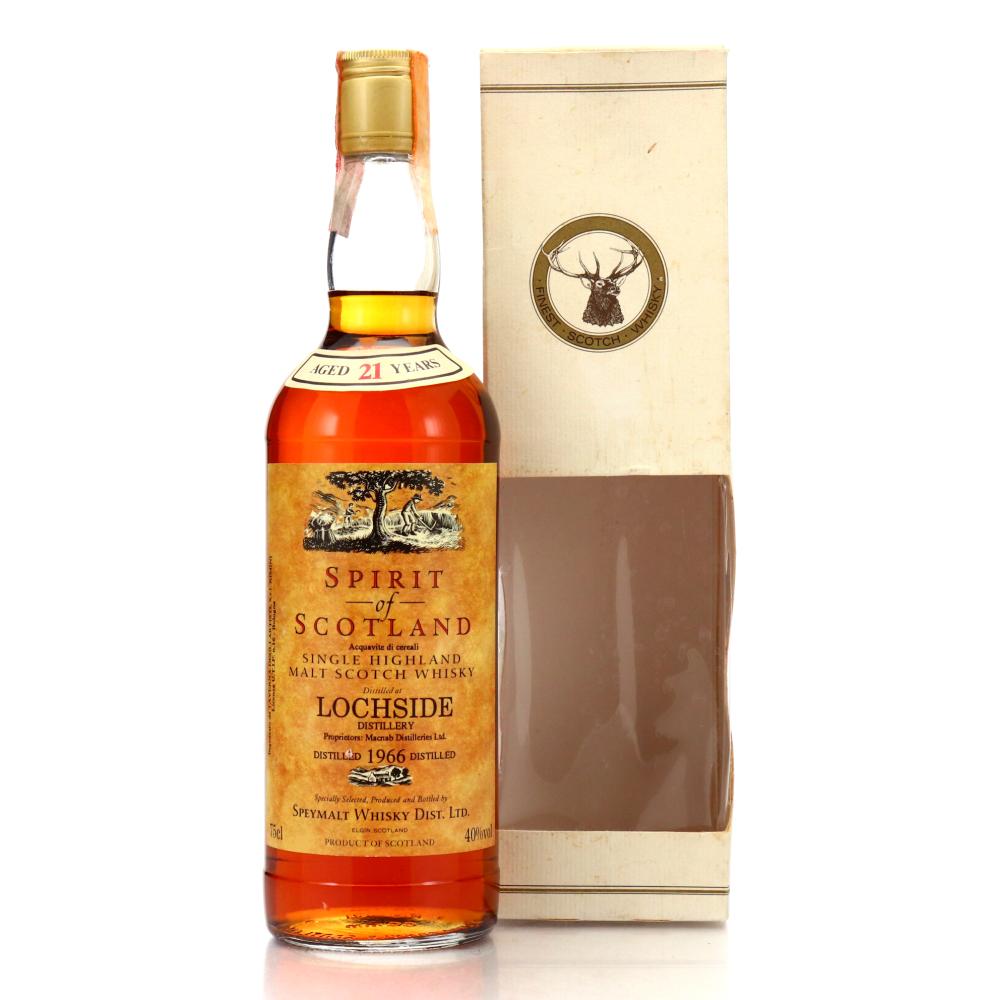 Lochside 1966 Gordon and MacPhail 21 Year Old Spirit of Scotland / Taverna degli Artisti Import