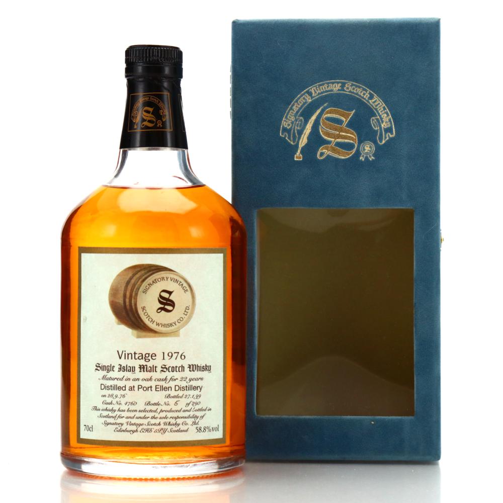 Port Ellen 1976 Signatory Vintage 22 Year Old