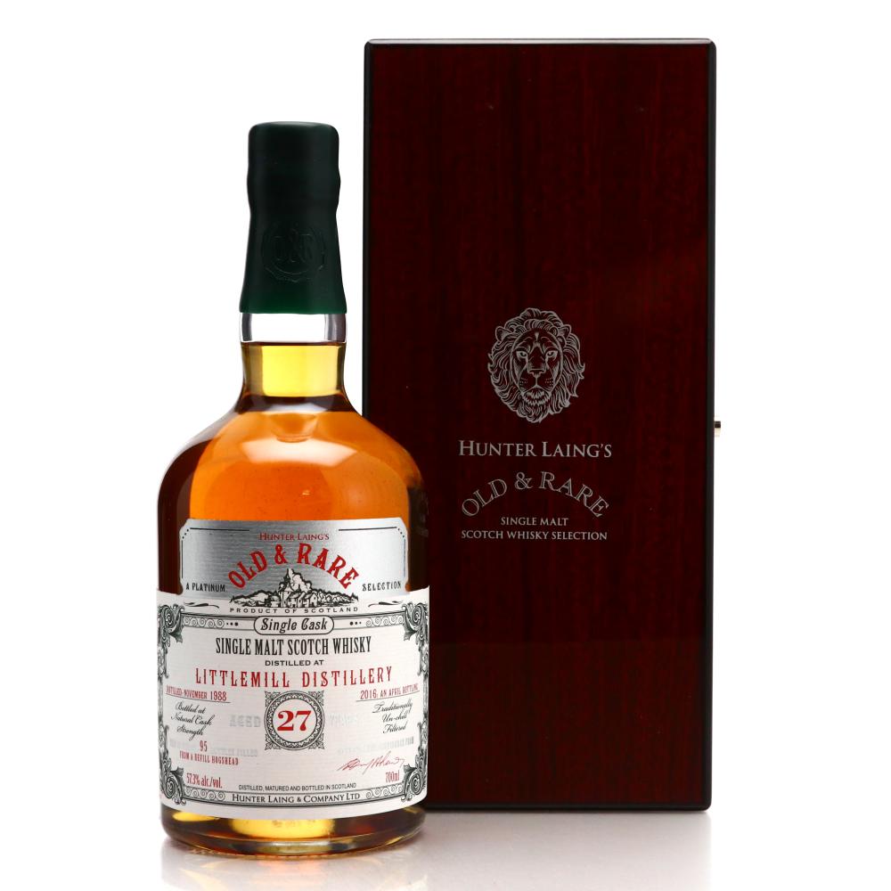 Littlemill 1988 Hunter Laing 27 Year Old / Old and Rare