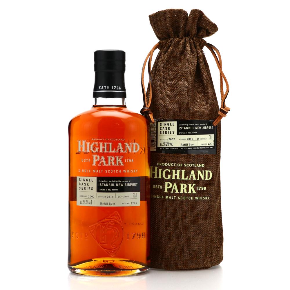 Highland Park 2002 Single Cask 15 Year Old #2783 / Istanbul New Airport