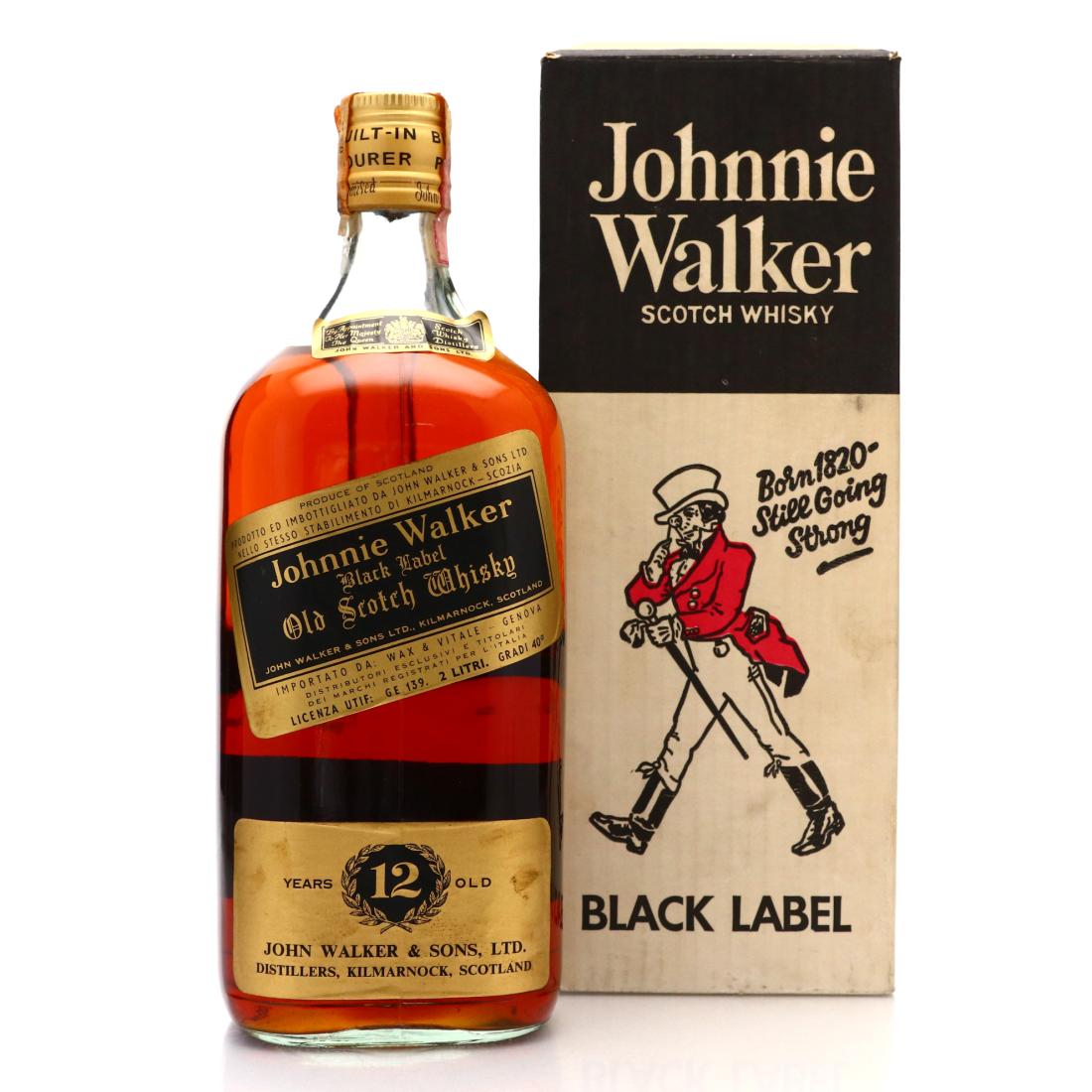 Johnnie Walker Red Label 1960s / Flask Bottle Whisky | Whisky