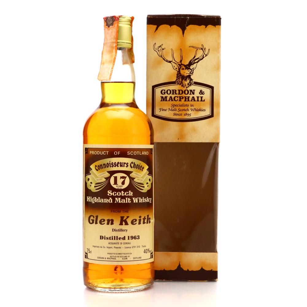 Glen Keith 1963 Gordon and MacPhail 17 Year Old / Club delle Fattorie