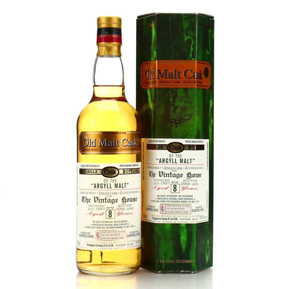 Springbank 'Argyll Malt' 1997 Douglas Laing 8 Year Old Cask Strength / The Vintage House