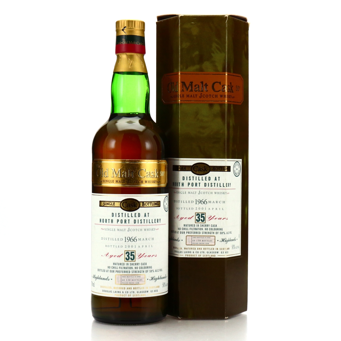 North Port 1966 Douglas Laing 35 Year Old Sherry Cask