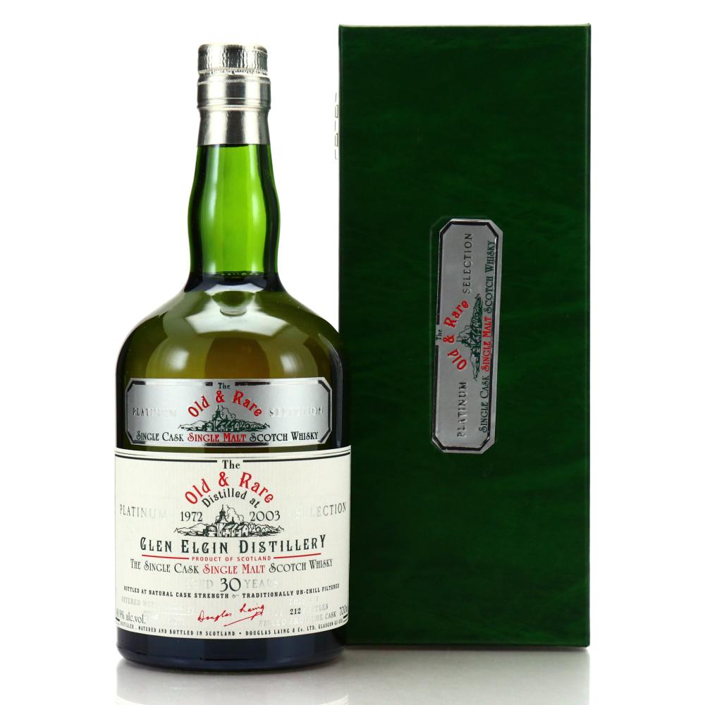 Glen Elgin 1972 Douglas Laing 30 Year Old / Old and Rare