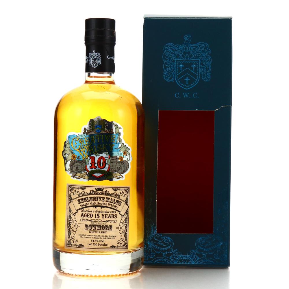 Bowmore 1999 Exclusive Malts 15 Year Old / 10th Anniversary