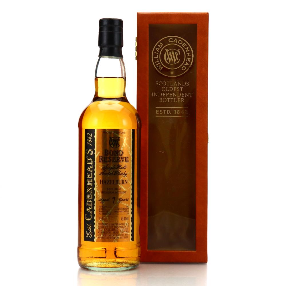Hazelburn 2001 Cadenhead's 7 Year Old Bond Reserve