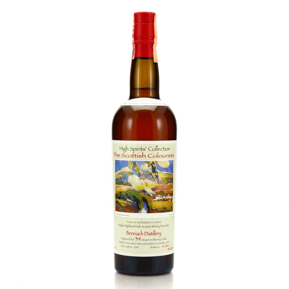 Benriach 1968 High Spirits 34 Year Old 75cl / The Scottish Colourists