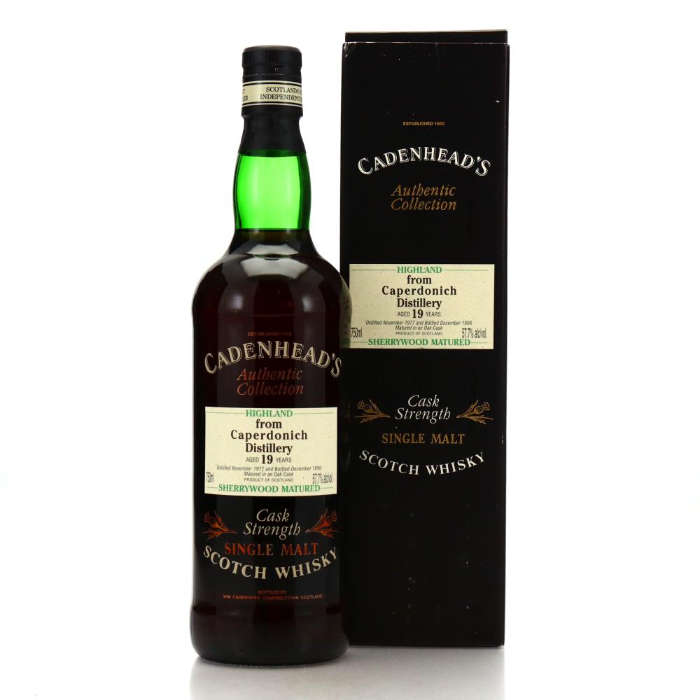 Caperdonich 1977 Cadenhead's 19 Year Old Sherry Wood 75cl / US Import