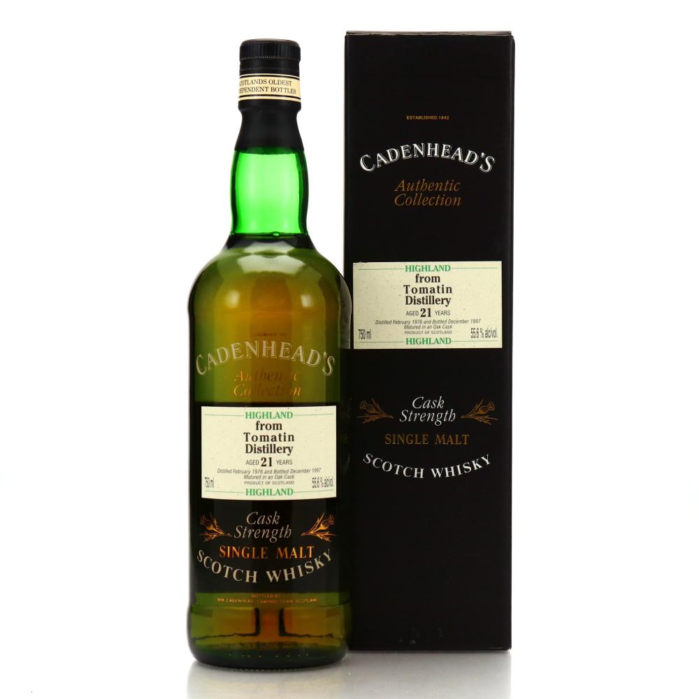 Tomatin 1976 Cadenhead's 21 Year Old 75cl / US Import