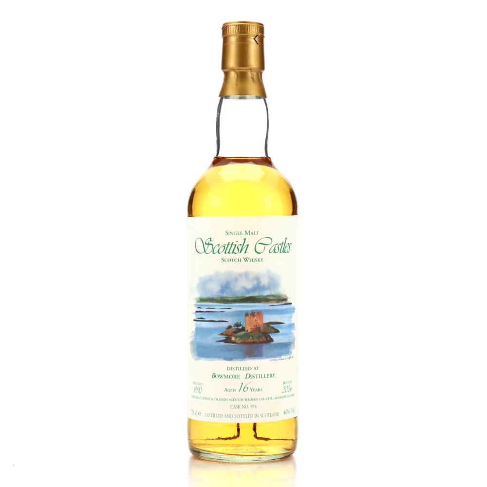 Bowmore 1990 Jack Wiebers 16 Year Old Scottish Castles / Series No.18