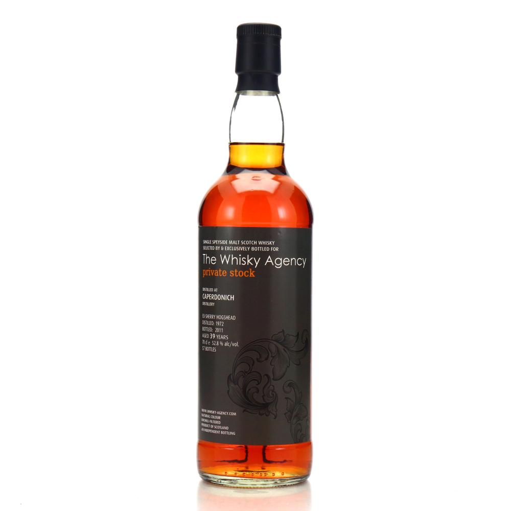 Caperdonich 1972 Whisky Agency 39 Year Old