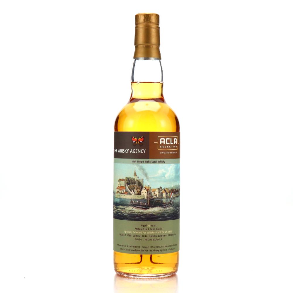 Irish Single Malt 1988 Whisky Agency 26 Year Old / ACLA Selection
