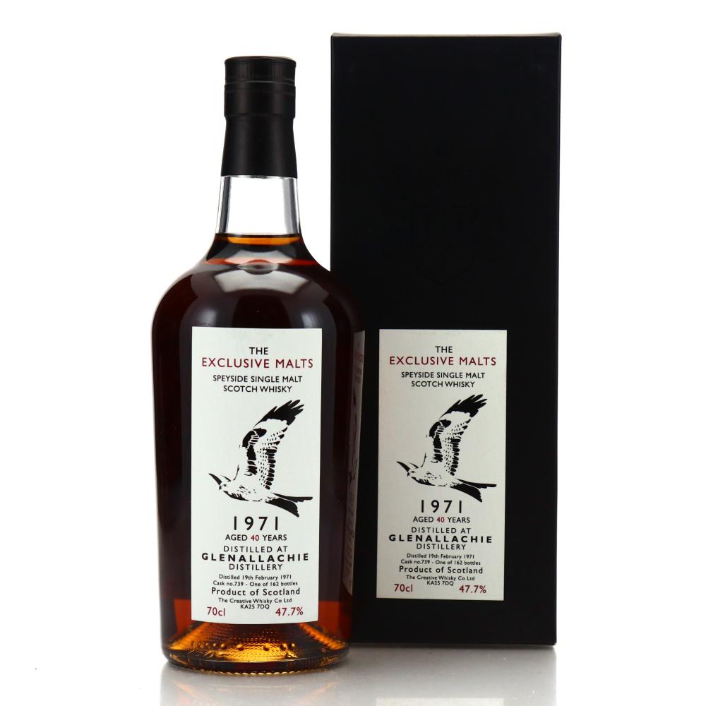 Glenallachie 1971 Exclusive Malts 40 Year Old 