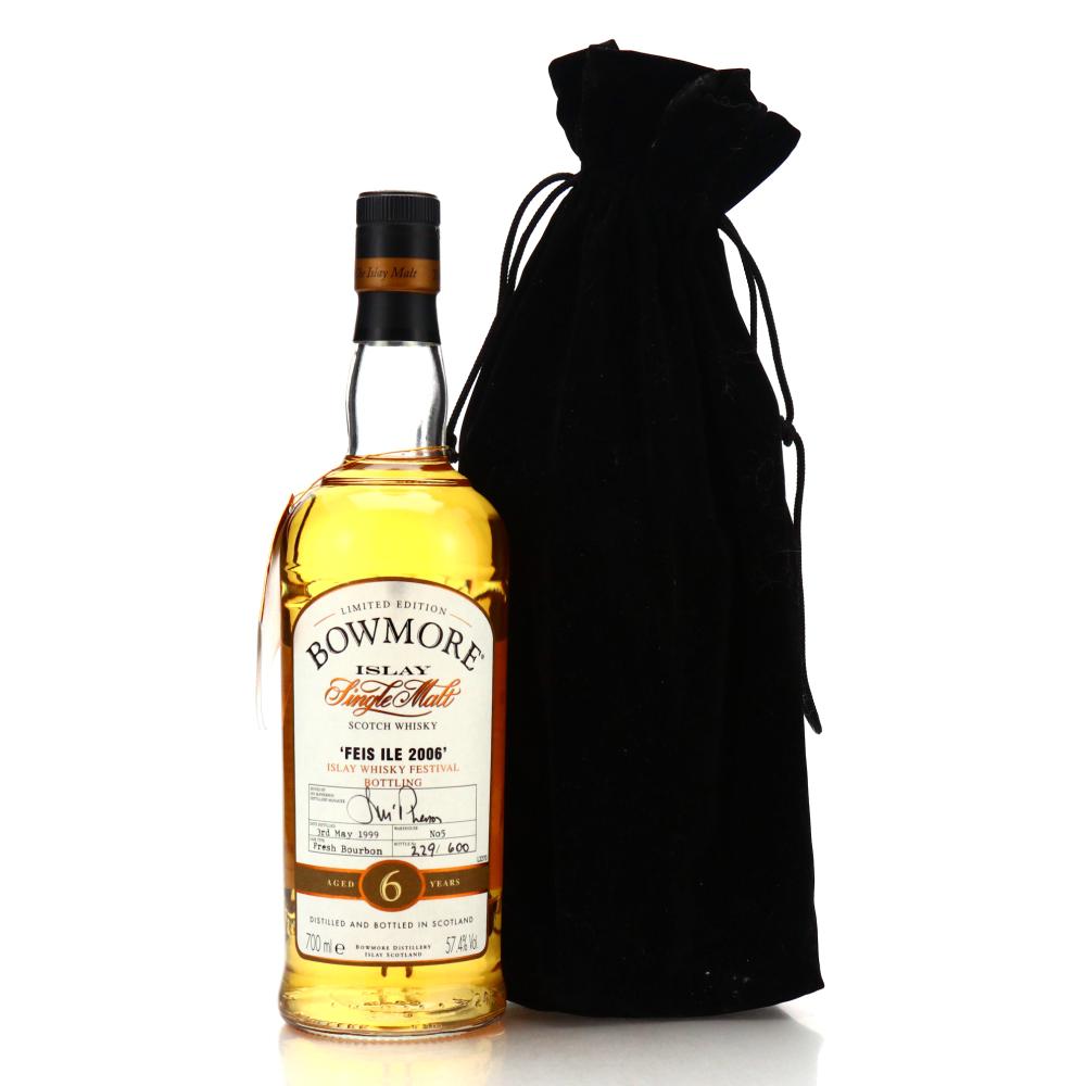 Bowmore 1999 Bourbon Casks 6 Year Old / Feis Ile 2006