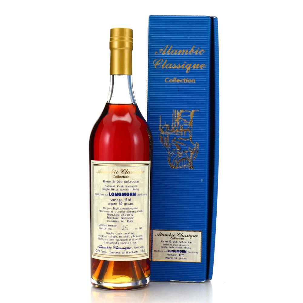 Longmorn 1970 Alambic Classique 40 Year Old