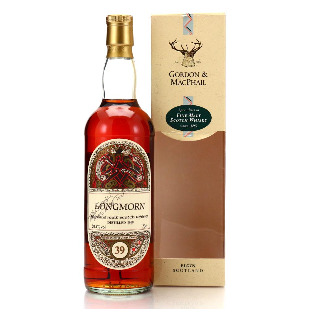 Longmorn 1969 Gordon and MacPhail​ 39 Year Old 'Book of Kells' / The Mash Tun and Kask