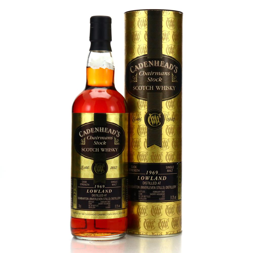 Dumbarton 1969 Cadenhead's 32 Year Old Chairman's Stock