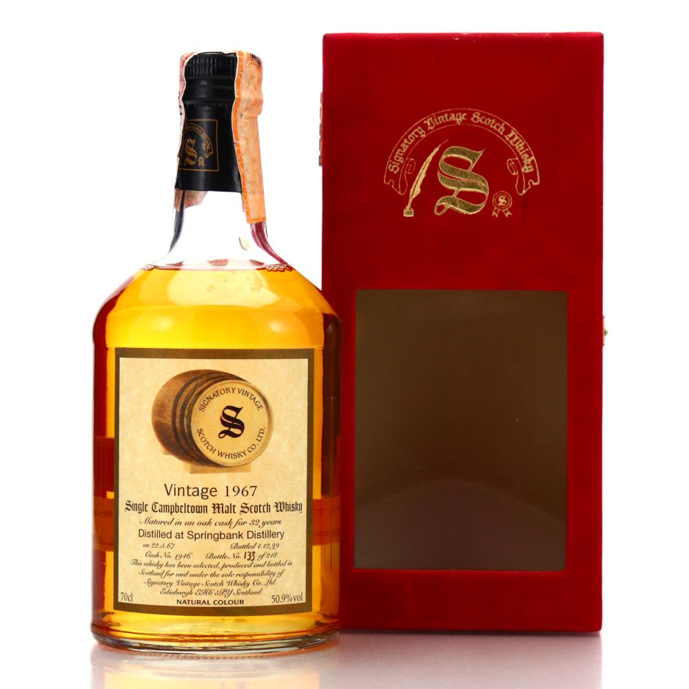 Springbank 1967 Signatory Vintage 32 Year Old