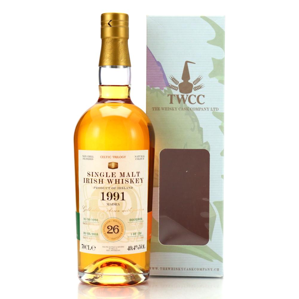 Irish Single Malt 1991 The Whisky Cask Company 26 Year Old / Madra