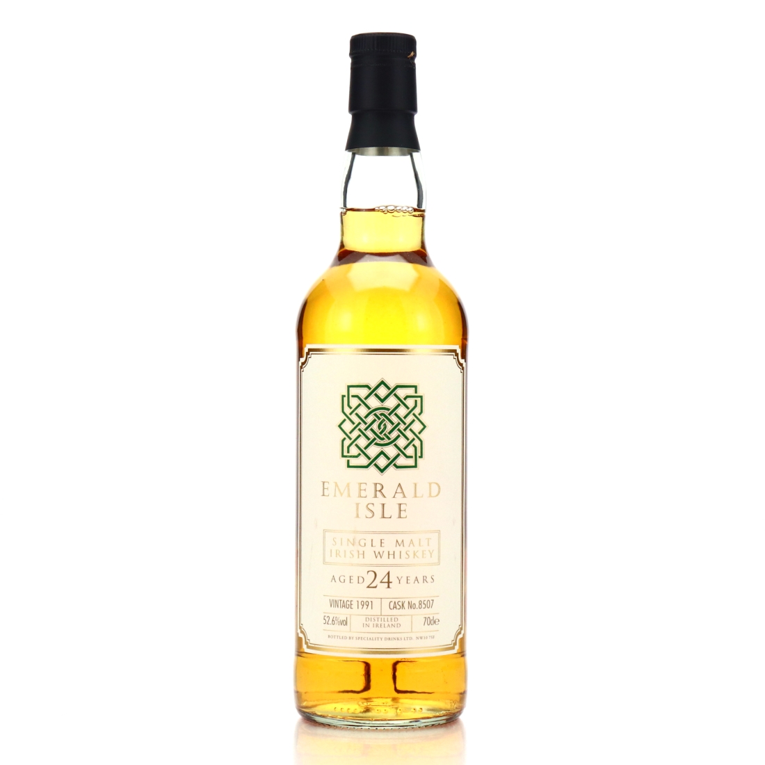Irish Single Malt 1991 Emerald Isle 24 Year Old #8507