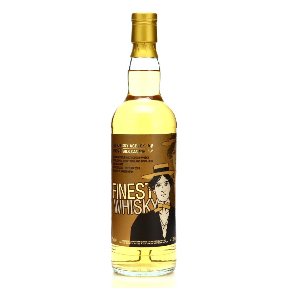 Highland Single Malt 2007 Whisky Agency 12 Year Old / Heads & Tails