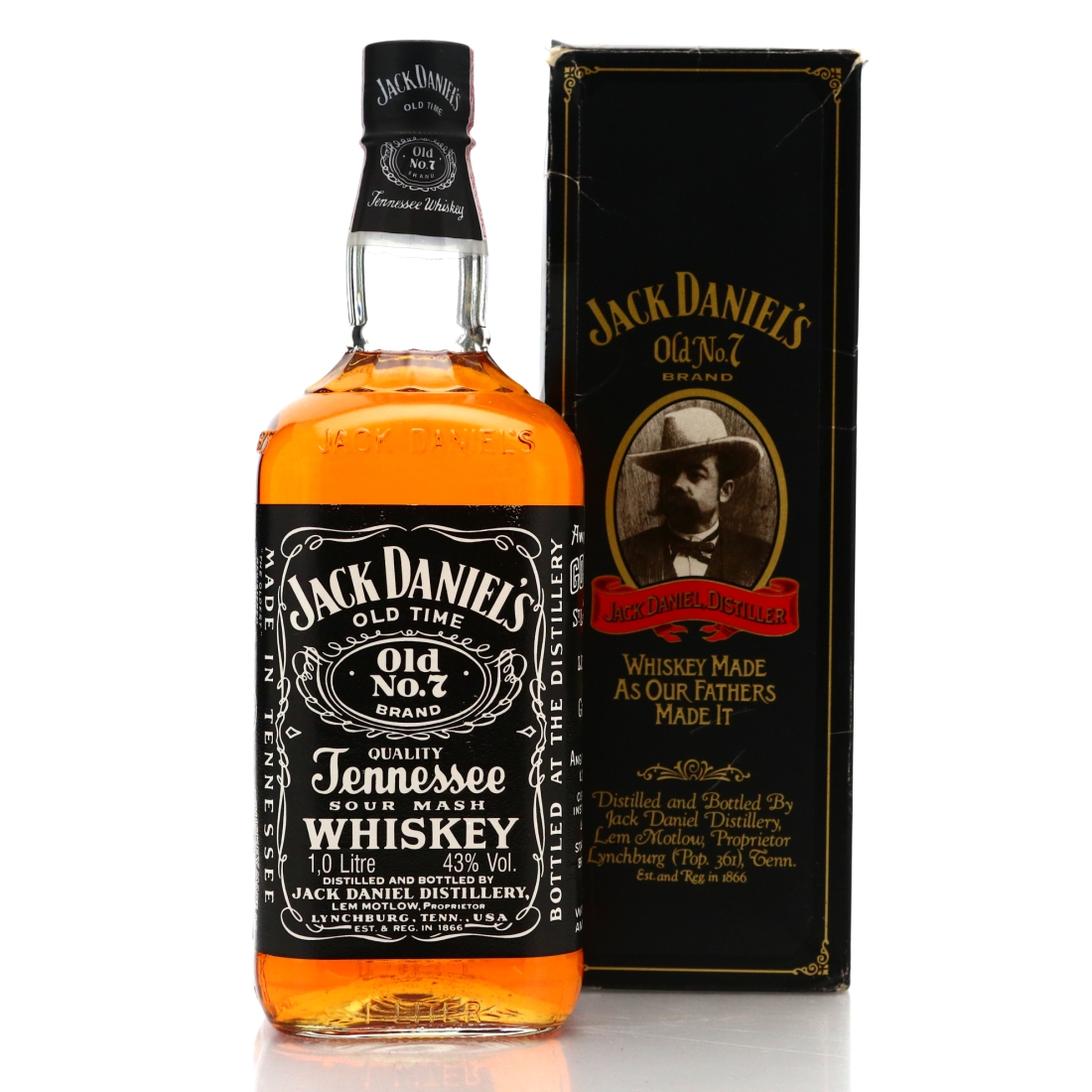 Jack Daniel's Old No.7 Brand 86 Proof 1 Litre 2013