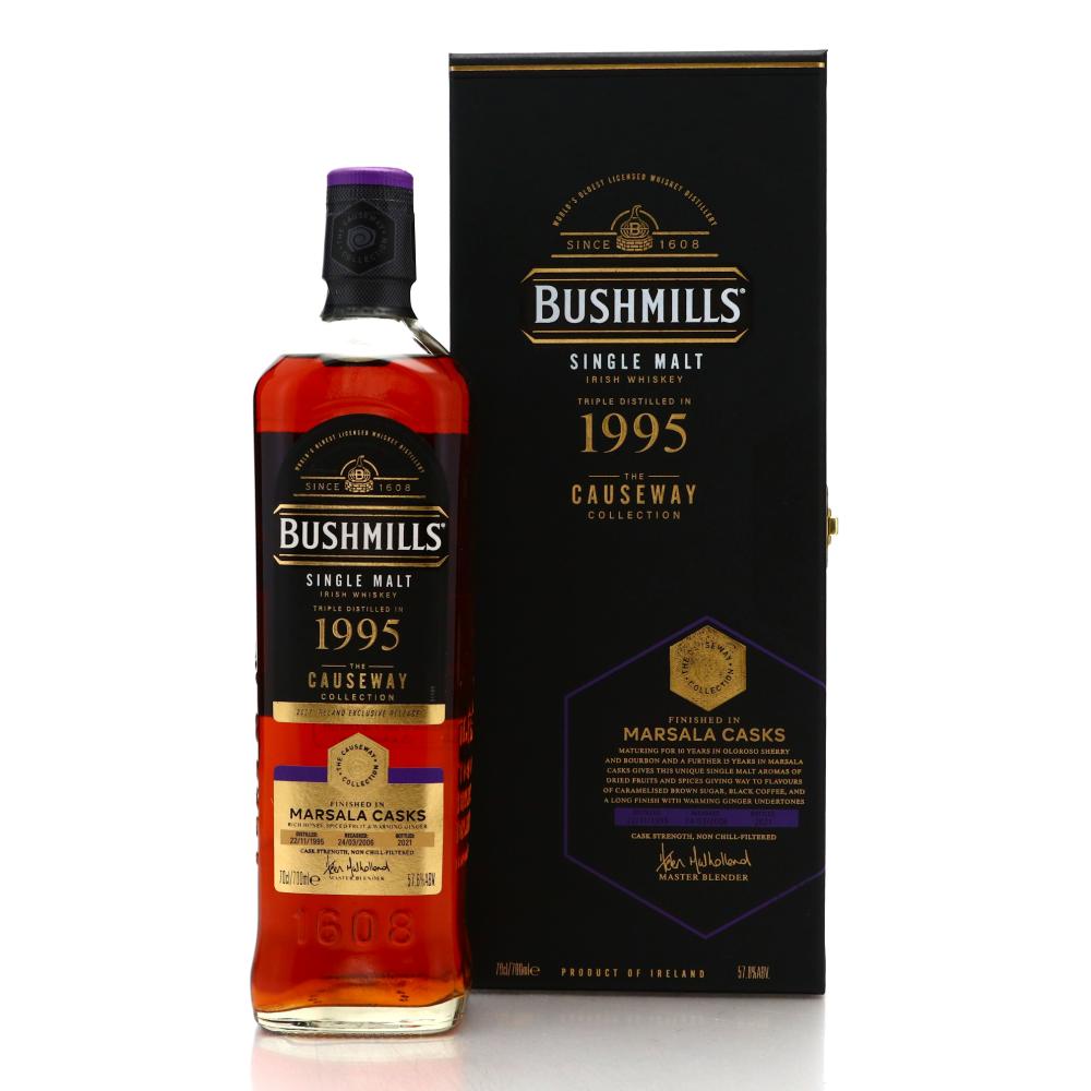Bushmills 1995 Marsala Casks Finish / The Causeway Collection - Ireland