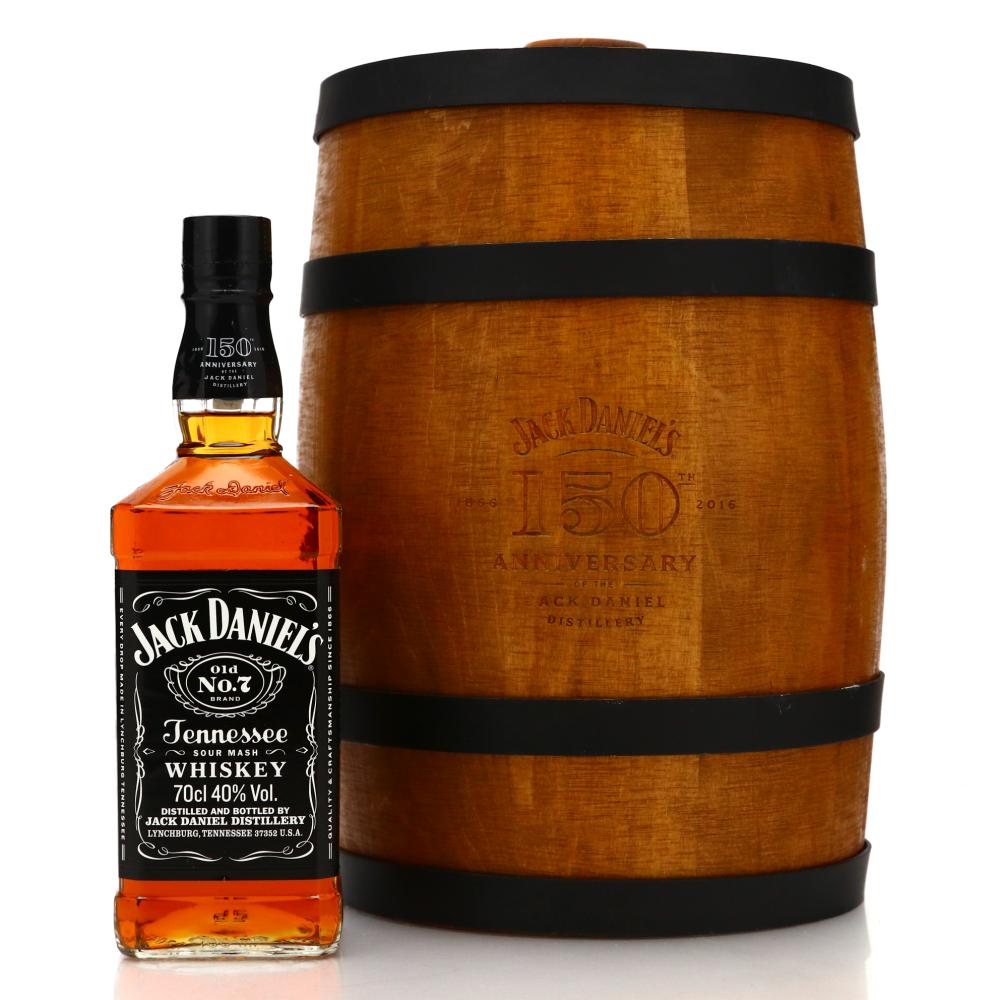 Jack Daniel's Old No.7 Brand 80 Proof 70cl / 150th Anniversary - with Barrel