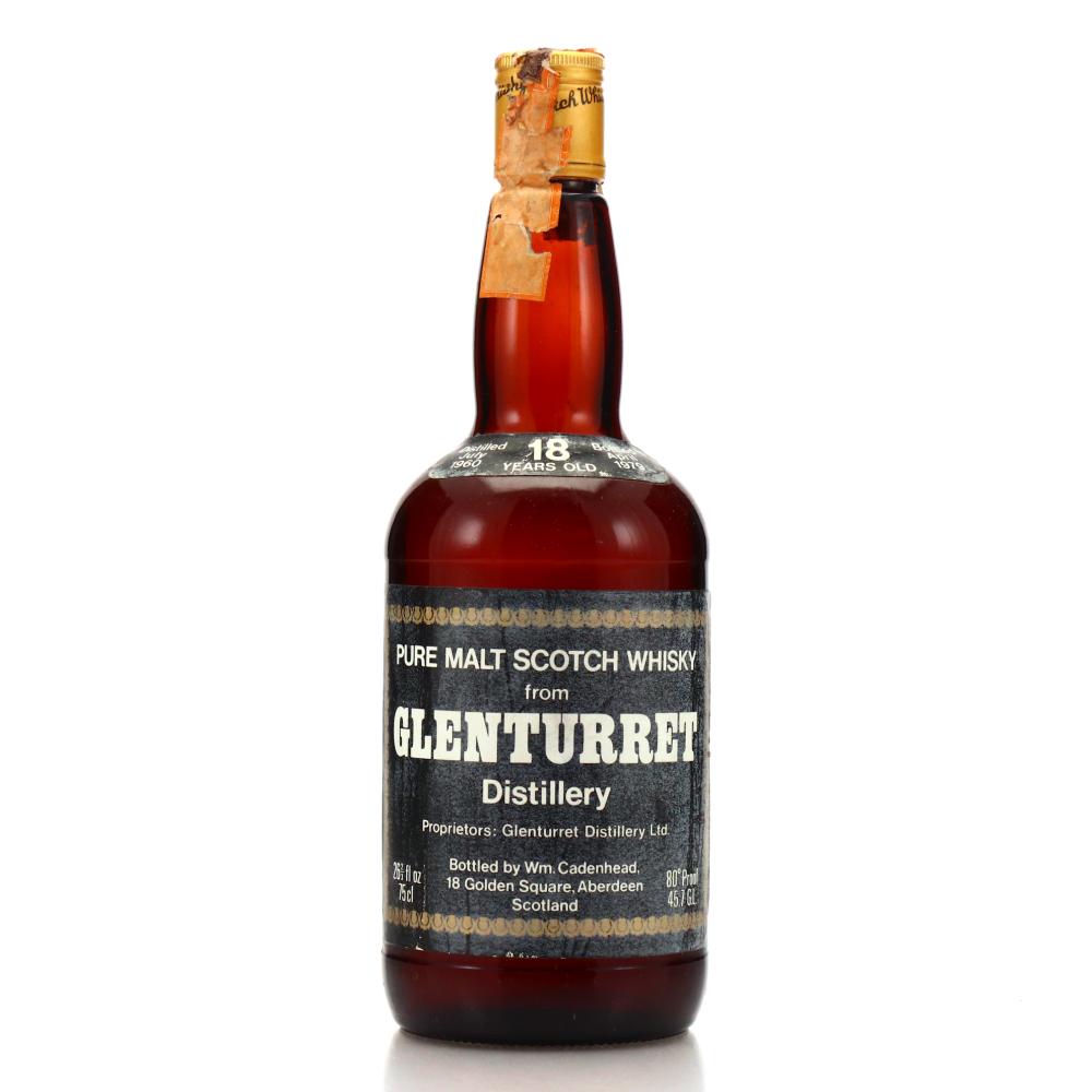 Glenturret 1960 Cadenhead's 18 Year Old