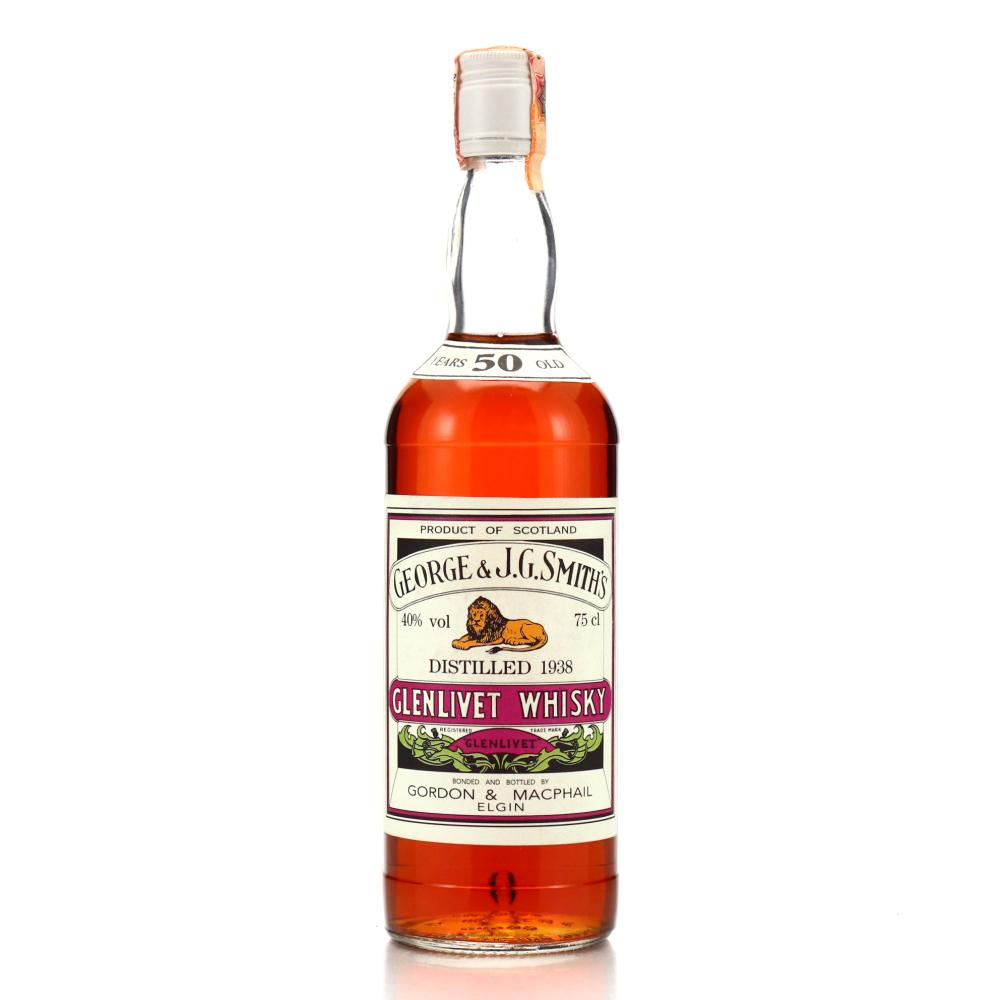 Glenlivet 1938 Gordon and MacPhail 50 Year Old
