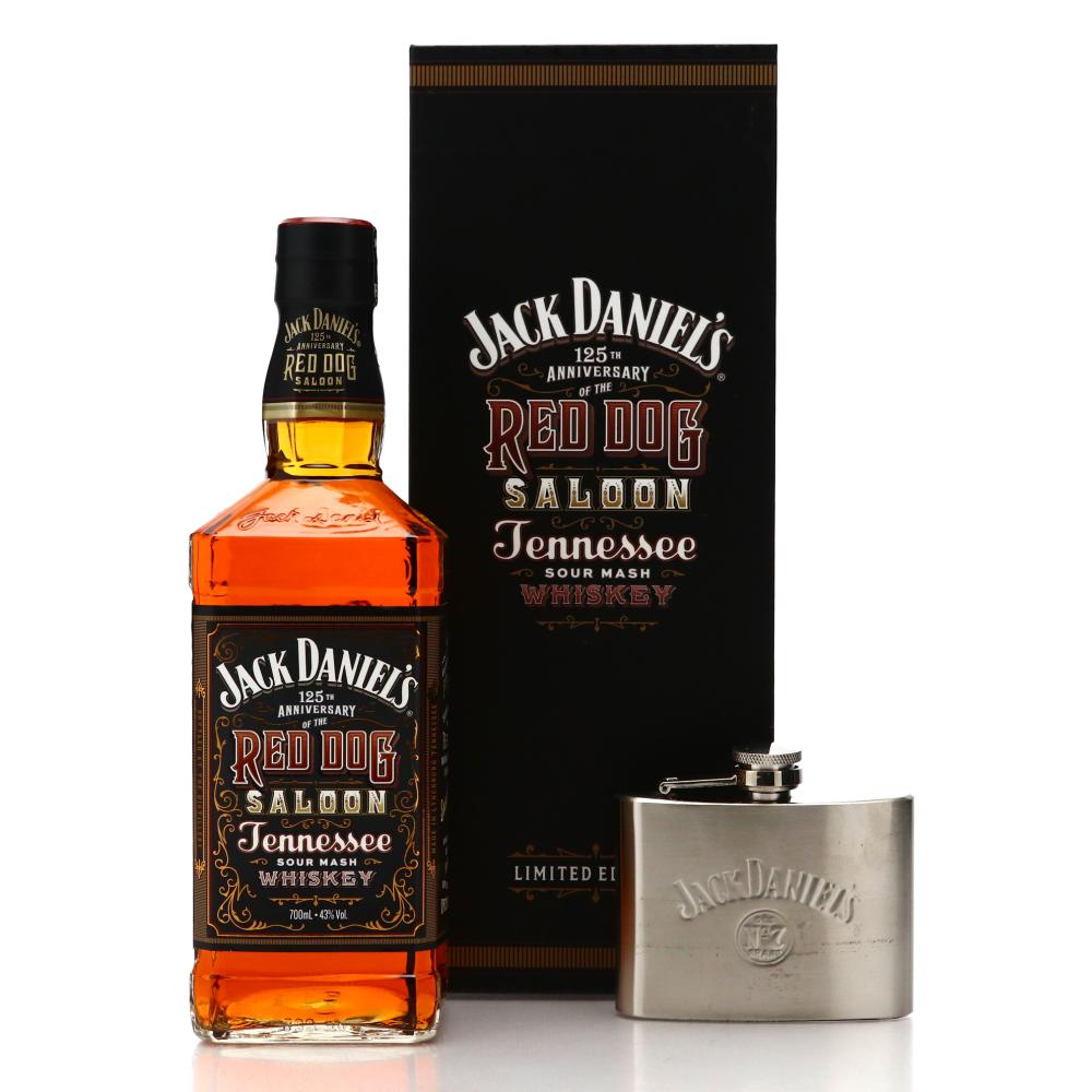 Jack Daniel's 125th Anniversary of Red Dog Saloon Gift Pack 70cl